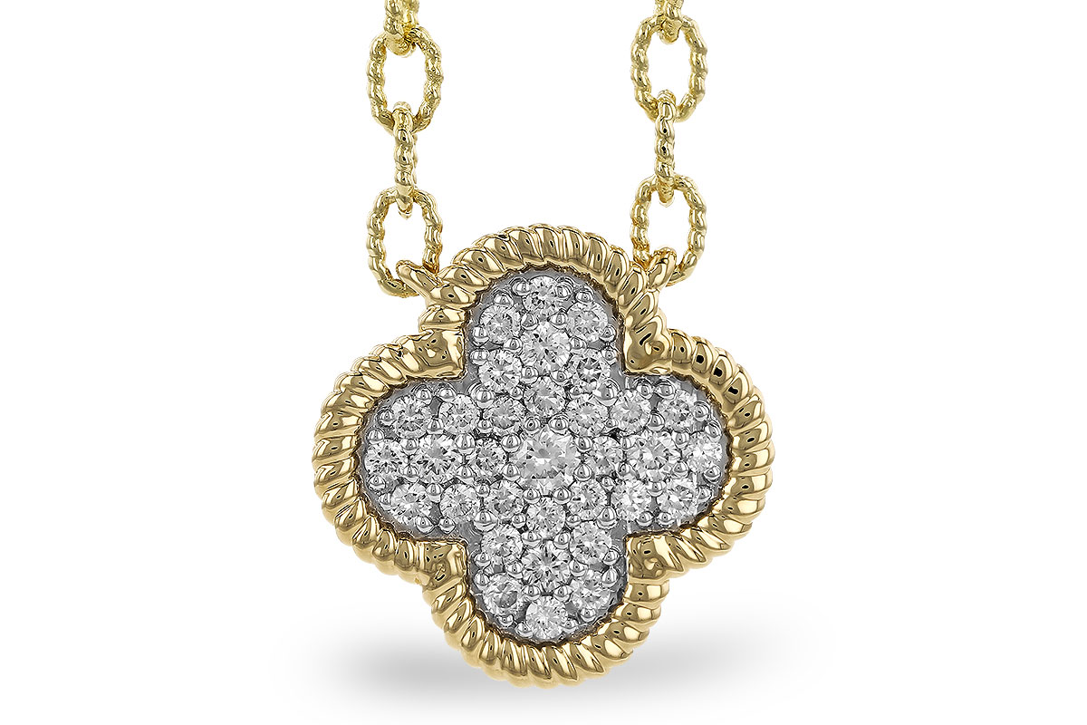 M319-45410: NECKLACE .32 TW (18")