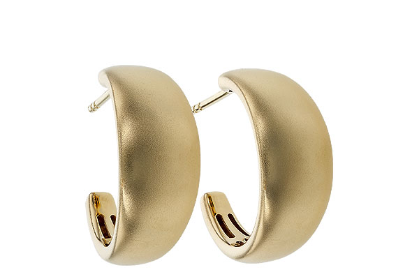 M320-29938: GOLD EARRINGS (20MM)