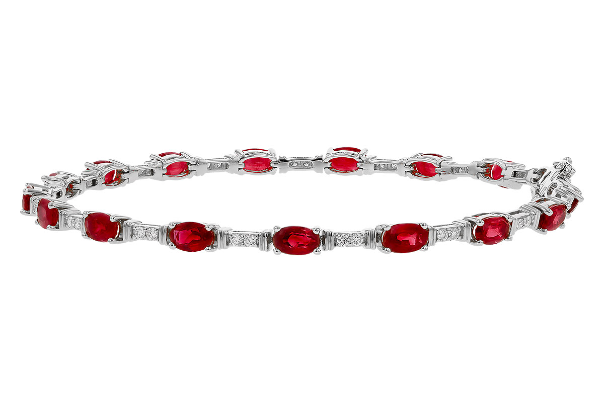M320-29992: BRACELET 4.65 RUBY 4.97 TGW (7")