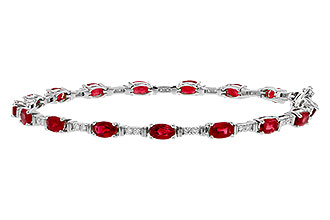 M320-29992: BRACELET 4.65 RUBY 4.97 TGW (7")