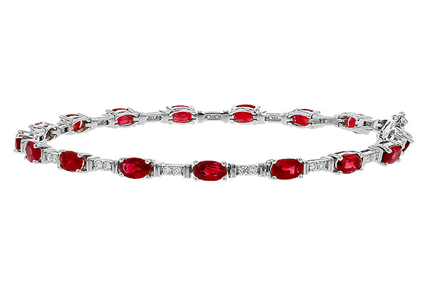 M320-29992: BRACELET 4.65 RUBY 4.97 TGW (7")