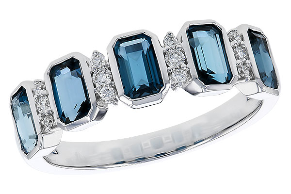 M320-30847: LDS RG 1.46 TW LONDON BLUE TOPAZ 1.58 TGW