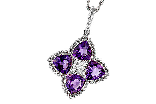 M320-32638: NECKLACE 2.22 AMETHYST 2.28 TGW