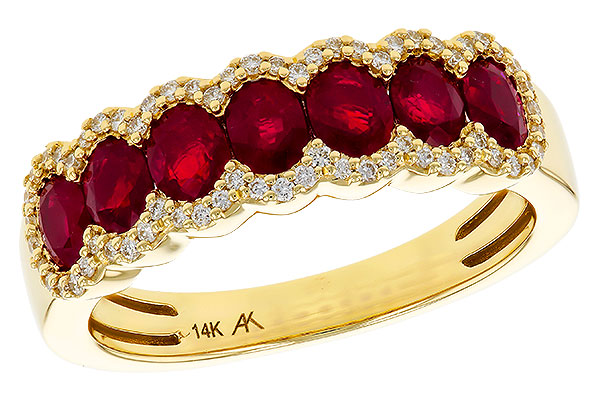 M320-35374: LDS WED RG 1.40 TW RUBY 1.57 TGW