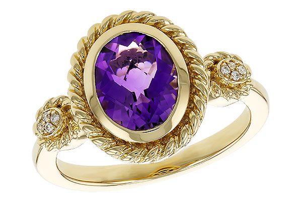 M320-36301: LDS RG 1.38 AMETHYST 1.40 TGW (9x7MM AMY)