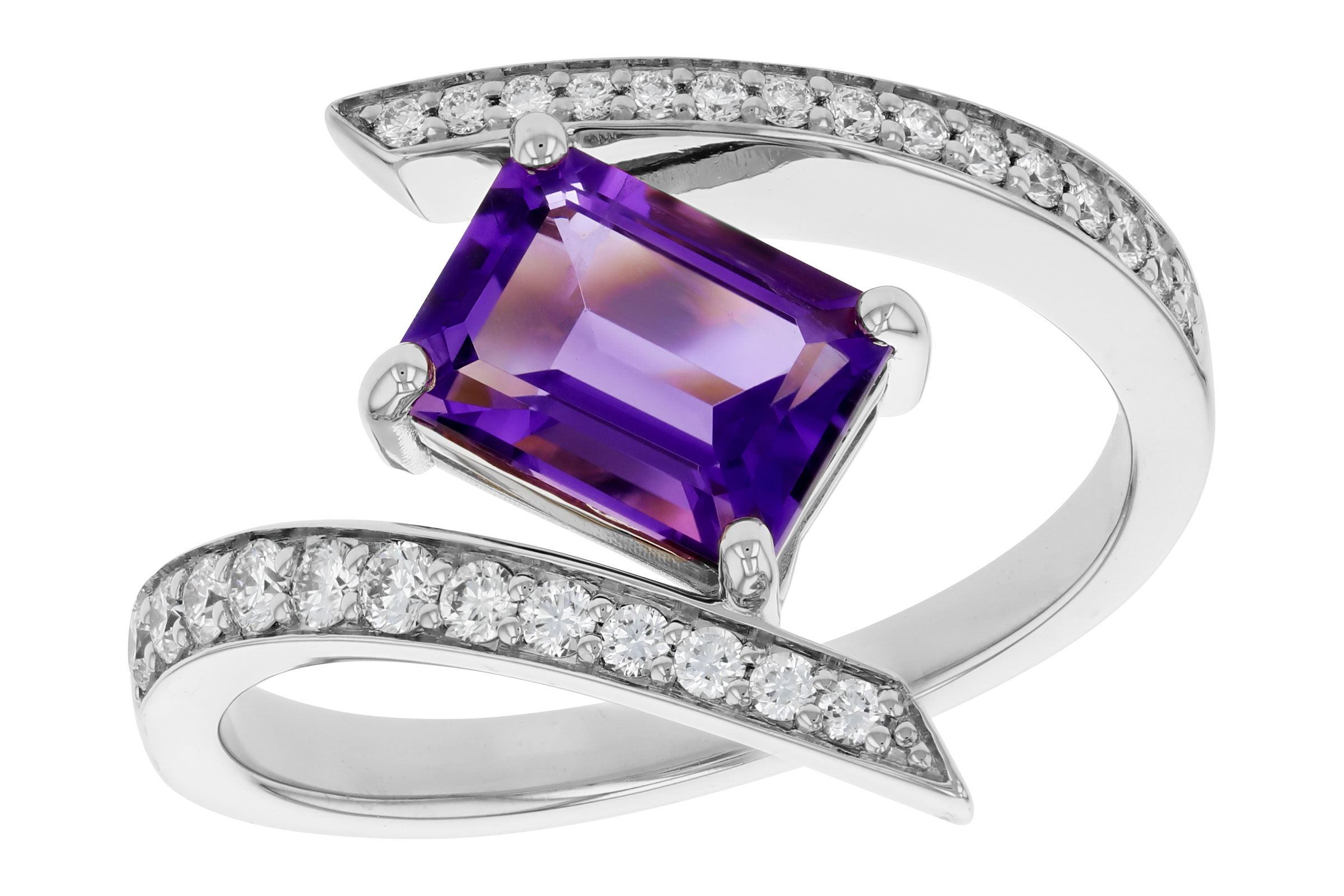 M321-21783: LDS RG 1.36 AMETHYST 1.63 TGW (8x6MM AMY)